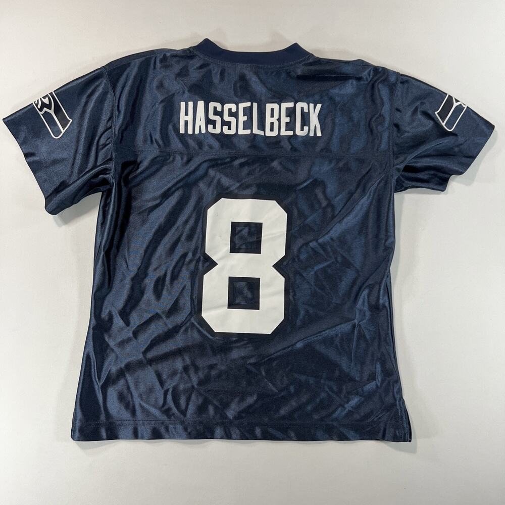 Matt Hasselbeck Seattle Seahawks Women's Sz S Jersey Blue
